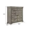 Pulaski Furniture P091127 Madison Ridge - 14 Drawer Master Chest - Heritage Taupe