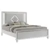 New Classic 00-1583-100 Stardust - 6/6 Eastern King Bed - White