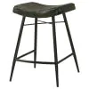 Coaster Fine Furniture 109258 Bayu - Leather Upholstered Counter Stool (Set of 2) - Espresso