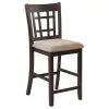 CoasterEveryday 105279 Lavon - Wood Counter Chair (Set of 2) - Tan / Espresso