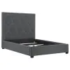 CoasterElevations 315900Q Bowfield - Upholstered Queen Panel Bed - Charcoal