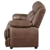 Coaster Fine Furniture 508282 Ellington - Upholstered Padded Arm Loveseat - Dark Brown