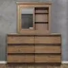Furniture of America CM7623D Coimbra - Dresser - Rustic Natural Tone