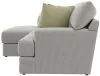 Jackson Furniture Industries 2340/75/42-28 Jackson Furniture Industries 2340/75/42-28 Stockbridge - 2 Piece Sofa Chaise With Comfort Coil Seating And 6 Accent Pillows Included (Left Side Facing Chaise) - Slate