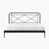Intercon MB-BR-VINKNG-MTE-C Metal Beds - Vintage King Metal Bed - Matte Black