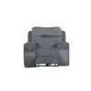 New Classic U5427-12P2-GRY Teddy - Recliner With Power Headrest & Footrest - Gray