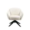 New Classic SAF60-AC-IVY Fleming - Boucle Swivel Lounge Chair - Ivory