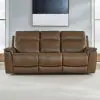 Liberty Furniture 7016CN-33P Collins - Sofa P3 & ZG - York Chestnut