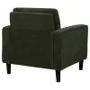 Coaster Fine Furniture 511216 Ruth - Fabric Upholstered Track Arm Accent Chair - Matcha Green