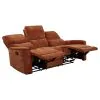 Coaster Fine Furniture 609574 Navarro - Chenille Upholstered Reclining Sofa - Burnt Orange