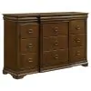 Coaster Fine Furniture 205303 Garland - 11-Drawer Bedroom Dresser Cabinet - Brown Cherry