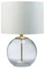 Ashley Furniture L430744 Samder - Glass Table Lamp  - White