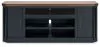 Ashley Furniture W402-68 Landocken - XL TV Stand W/Fireplace Option - Brown / Blue