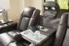 Ashley Furniture 36602/15/18 Ashley Furniture 36602/15/18 Fyne-Dyme - 2 Pc. - Power Reclining Sofa, Power Reclining Loveseat - Shadow