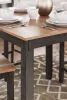 Ashley Furniture D396-223 Gesthaven - Drm Counter Table Set (Set of 5) - Natural / Brown