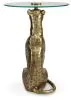 Ashley Furniture A4000605 Vallain - Accent Table - Antique Gold Finish