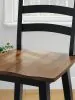 Ashley Furniture D634-230 Wildenauer - Tall Swivel Barstool (Set of 2) - Brown / Black