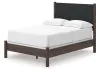 Ashley Furniture PCB2614B22 Ashley Furniture PCB2614B22 Pamytta - Full Upholstered Panel Bed - Brown
