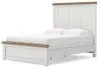 Benchcraft® B4615B4 Benchcraft® B4615B4 Savonport - Queen Panel Bed - White / Brown