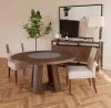 Riverside Furniture 43452 Delia - Round Dining Table - Nouveau Walnut