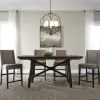 Liberty Furniture 152-B650124 Liberty Furniture 152-B650124 Double Bridge - Upholstered Counter Chair - Dark Chestnut