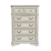 Liberty Furniture 244-BR41 Magnolia Manor - 5 Drawer Chest - Antique White