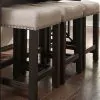 Liberty Furniture 422-OT9001 Heatherbrook - Upholstered Console Stool - Charcoal & Ash