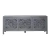 Liberty Furniture 2077-AC6526 Marisol - 3 Door Accent TV Stand - Washed Gray