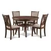 New Classic D3651-50S-CHY New Classic D3651-50S-CHY Amy - 5 Piece Dining Set - Cherry