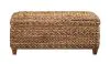 CoasterEssence 500215 Laughton - Hand - Woven Banana Leaf Storage Trunk - Amber