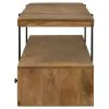 Coaster Fine Furniture 703243 Otto - 5-Drawer Mango Wood TV Stand Media Console - Brown