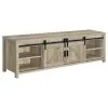 CoasterEssence 736263 Madra - 2-Door Engineered Wood TV Stand - Distressed Pine