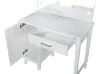 CoasterEveryday 931149 Elijah - Vanity Set With Lighting & Stool - White And Dark Gray