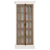 CoasterElevations 950965 Tammi - 2 Door Wood Tall Cabinet - Distressed White And Brown