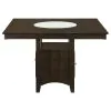 Coaster Fine Furniture 100438-S7A Gabriel - 7 Piece Square Counter Height Dining Set - Cappuccino