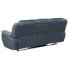 Coaster Fine Furniture 610271-S2 Sloane - 2 Piece Upholstered Reclining Sofa Set - Blue