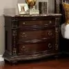 Furniture of America CM7670N Fromberg - Nightstand - Brown Cherry