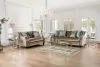 Furniture of America SM2685-LV Elicia - Loveseat - Champagne / Turquoise