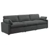 Coaster Fine Furniture 609531P Collins - Modular Power Sofa - Dark Gray