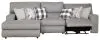 Jackson Furniture Industries 615/07/04/02-38 Jackson Furniture Industries 615/07/04/02-38 Rockport - 3 Piece Power Reclining Sectional With 1 LSF Lay-Back Chaise, 1 Armless Chair And 1 Lay-Flat Recliner - Gray