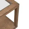 Liberty Furniture 525-OT1010 Bayhill Trellis - Cocktail Table - Honey / Black Metal Accents