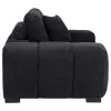 Coaster Fine Furniture 511063 Octavia - Fabric Upholstered Track Arm Accent Chair - Black