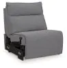 Ashley Furniture 65906S47 Ashley Furniture 65906S47 Modmax II - 8-Piece Power Reclining Sectional With LAF Press Back Power Chaise And Console - Salt And Pepper