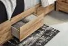 Ashley Furniture B1050B8 Ashley Furniture B1050B8 Hyanna - Queen Panel Bed With 6 Storage Drawers - Tan