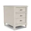 Riverside Furniture 25012 Carmella - Chairside Table - Pebble Oak