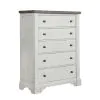 Samuel Lawrence Furniture S786-040 Valley Ridge - 5-Drawer Chest - White
