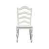 Liberty Furniture 244-C2000S Liberty Furniture 244-C2000S Magnolia Manor - Ladder Back Side Chair - Antique White