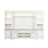 Liberty Furniture 244-ENTW-ECP Magnolia Manor - Entertainment Center With Piers - Antique White