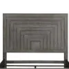 Liberty Furniture 406-BR13 Liberty Furniture 406-BR13 Modern Farmhouse - Queen Panel Headboard - Dusty Charcoal