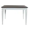 Liberty Furniture 417-GT5454 Allyson Park - Counter Height Leg Table - Wirebrushed White / Charcoal